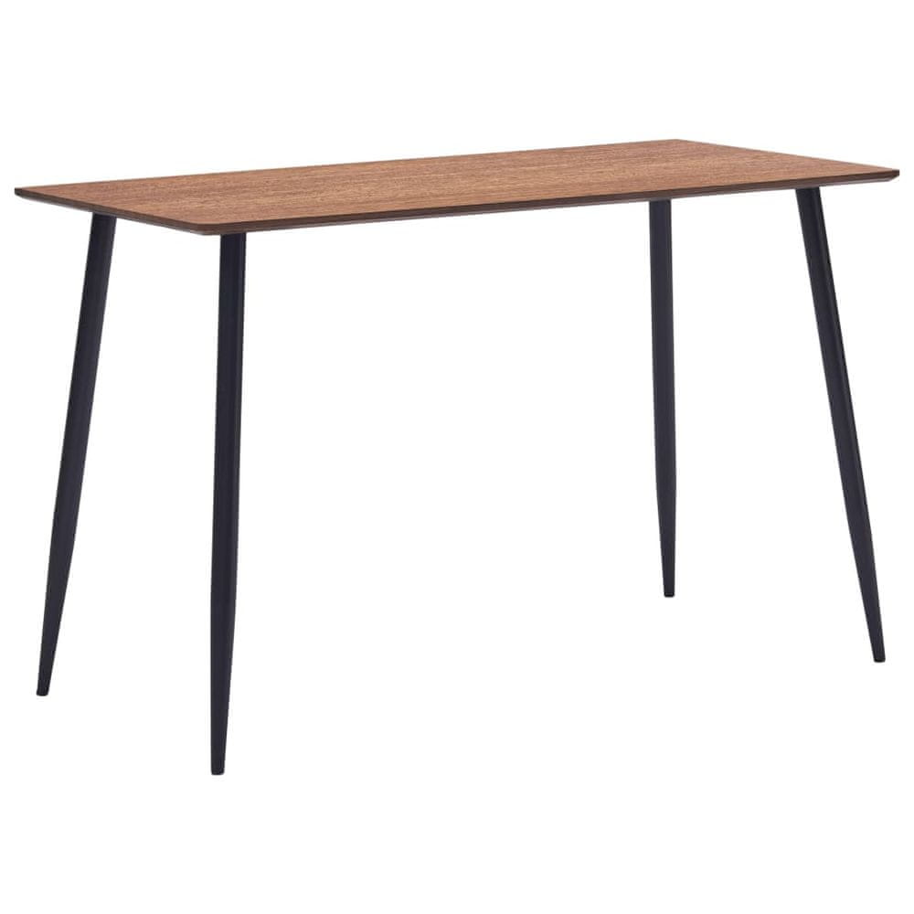 Petromila vidaXL Jedálenský stôl, hnedý 120x60x75 cm, MDF
